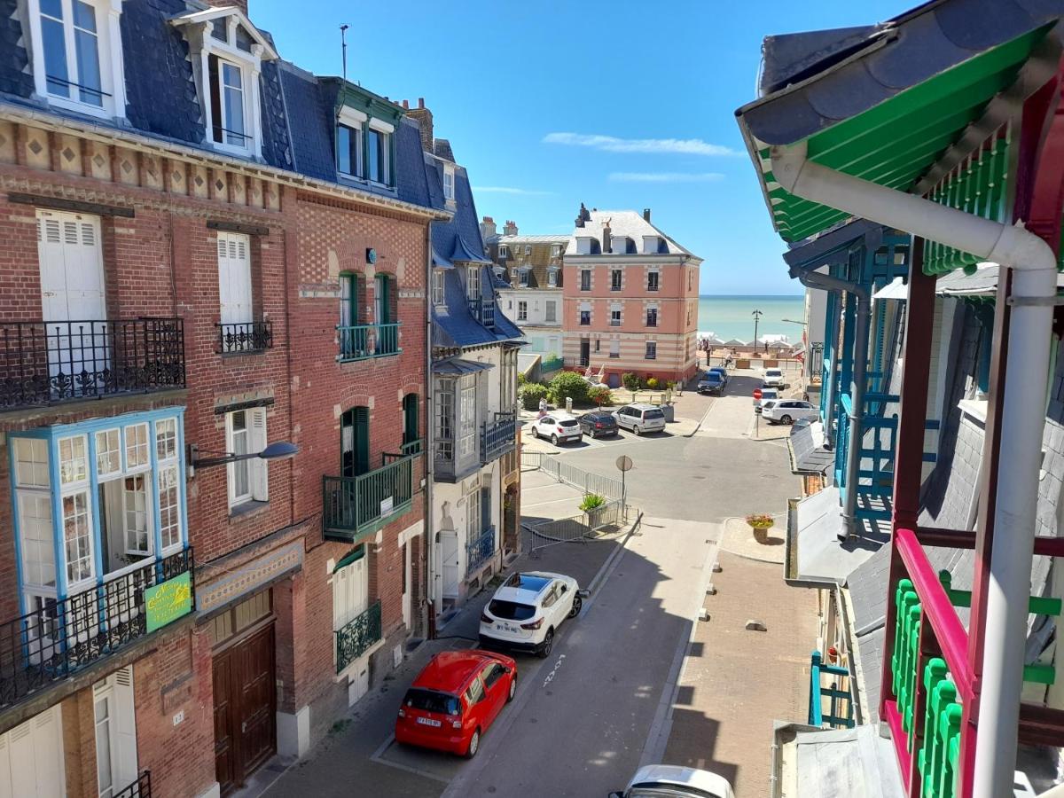 Charmante Villa Plein Sud 50M De La Plage - Balcon Vue Laterale Sur Mer - Equipee De La Fibre, Wifi, Internet Mers-les-Bains Eksteriør billede