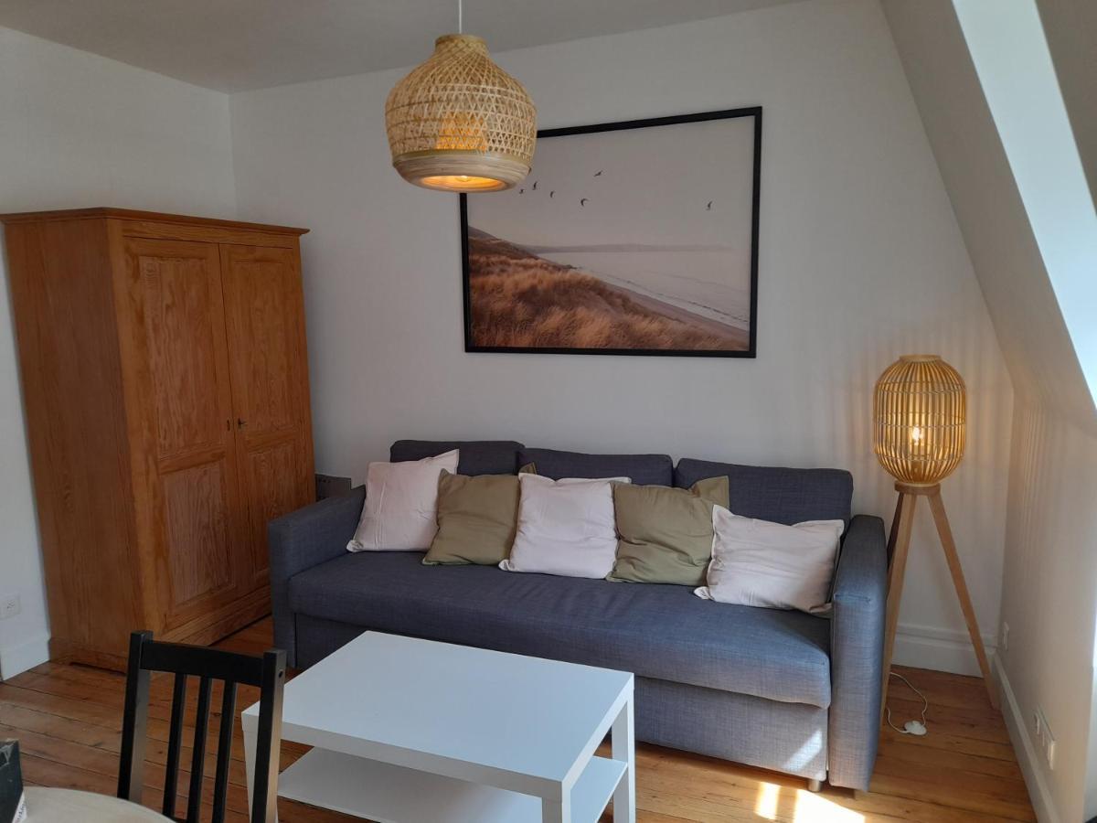 Charmante Villa Plein Sud 50M De La Plage - Balcon Vue Laterale Sur Mer - Equipee De La Fibre, Wifi, Internet Mers-les-Bains Eksteriør billede